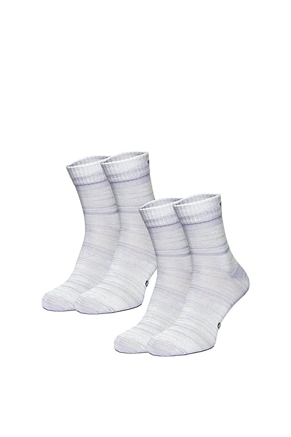 Merino Wool Running Socks - (Pack of 2) Pastel Blue