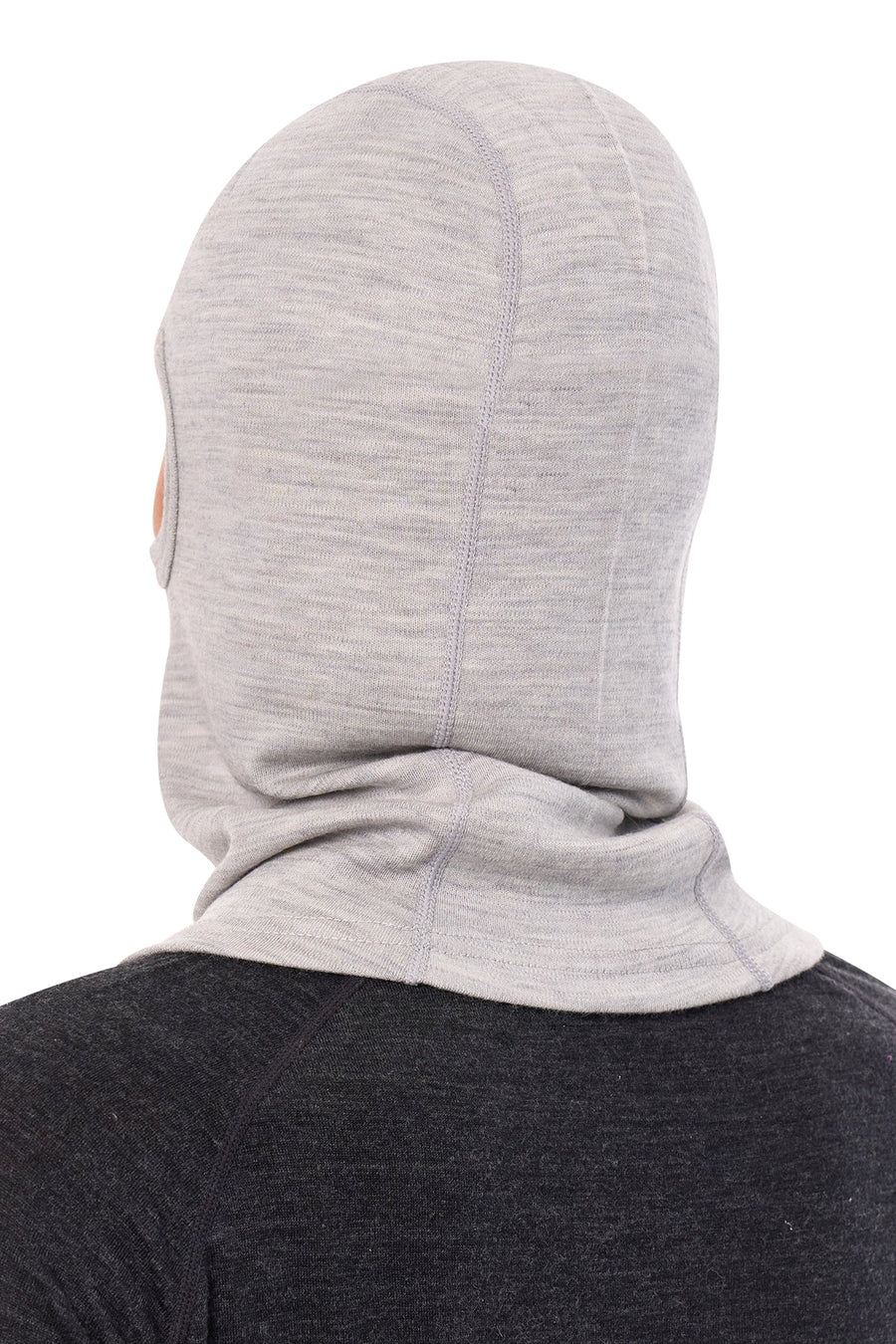 Merino Wool Balaclava Heather Grey