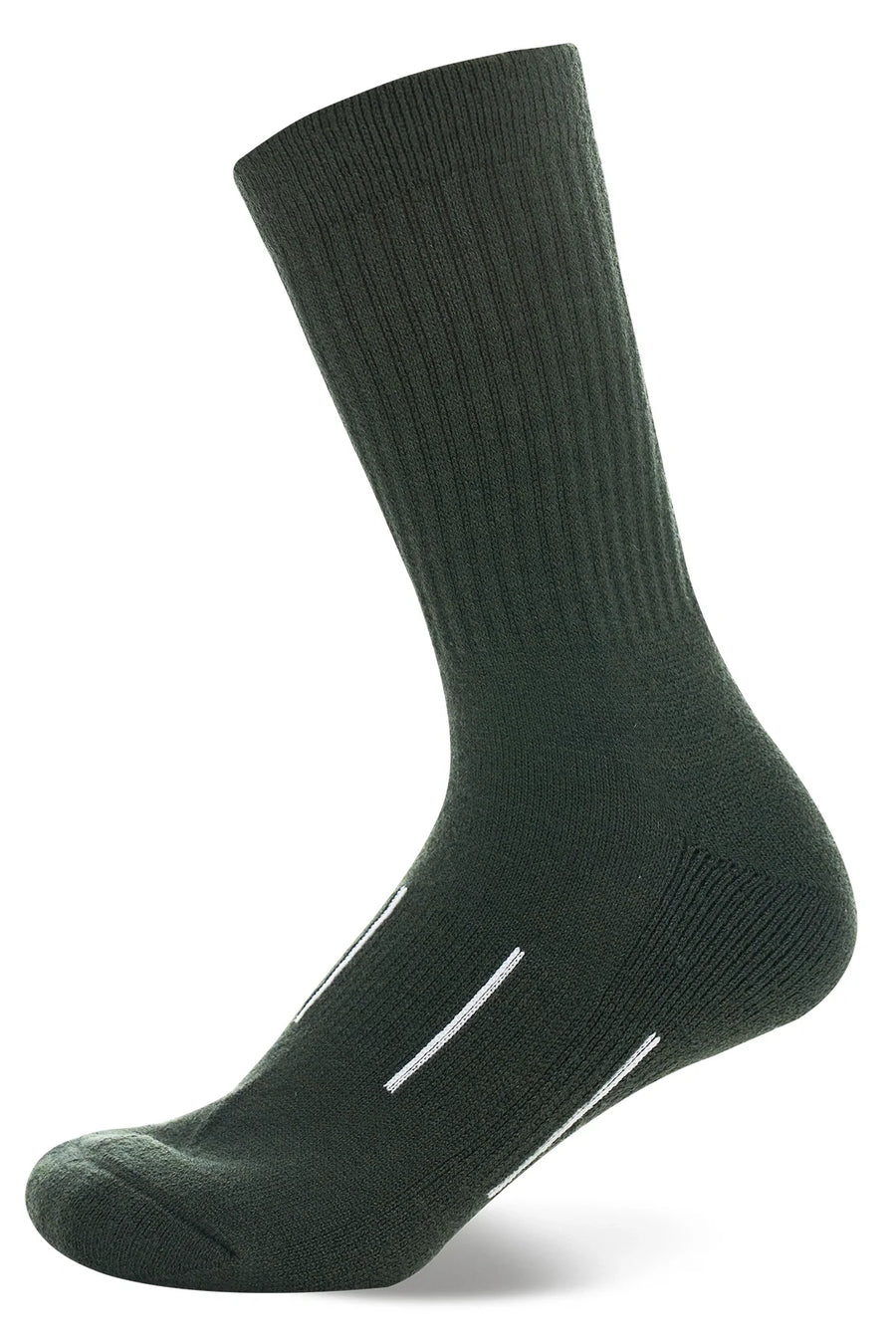 Merino Wool Hiking Socks - (Pack of 3) Hunter Green