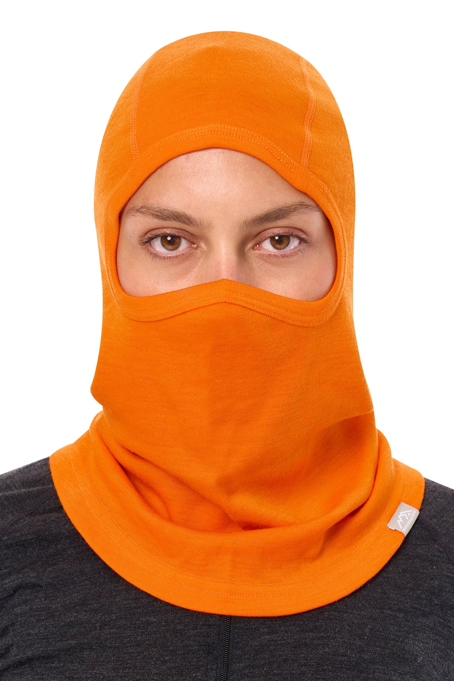 Merino Wool Balaclava Hunter Orange