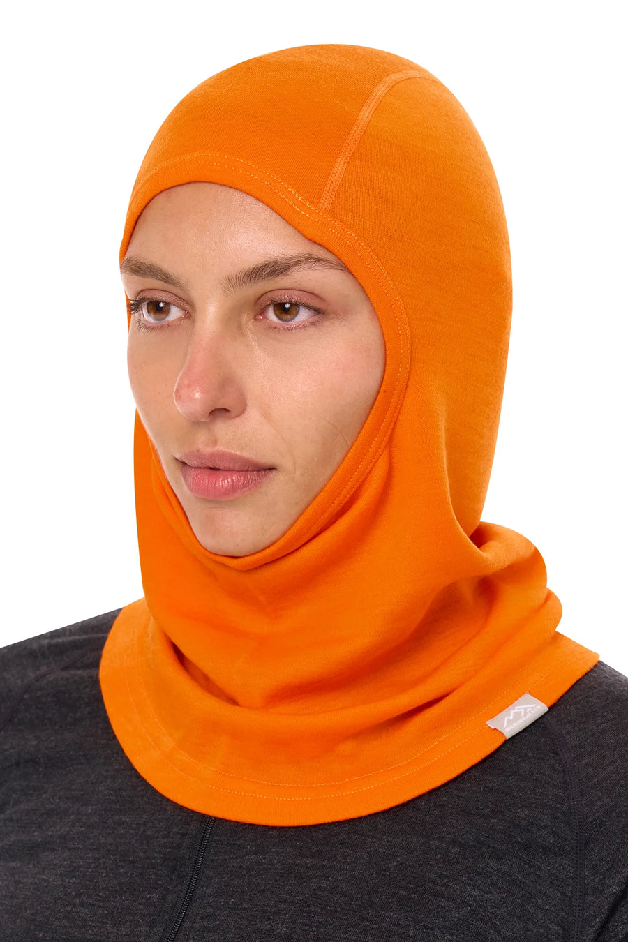 Merino Wool Balaclava Hunter Orange