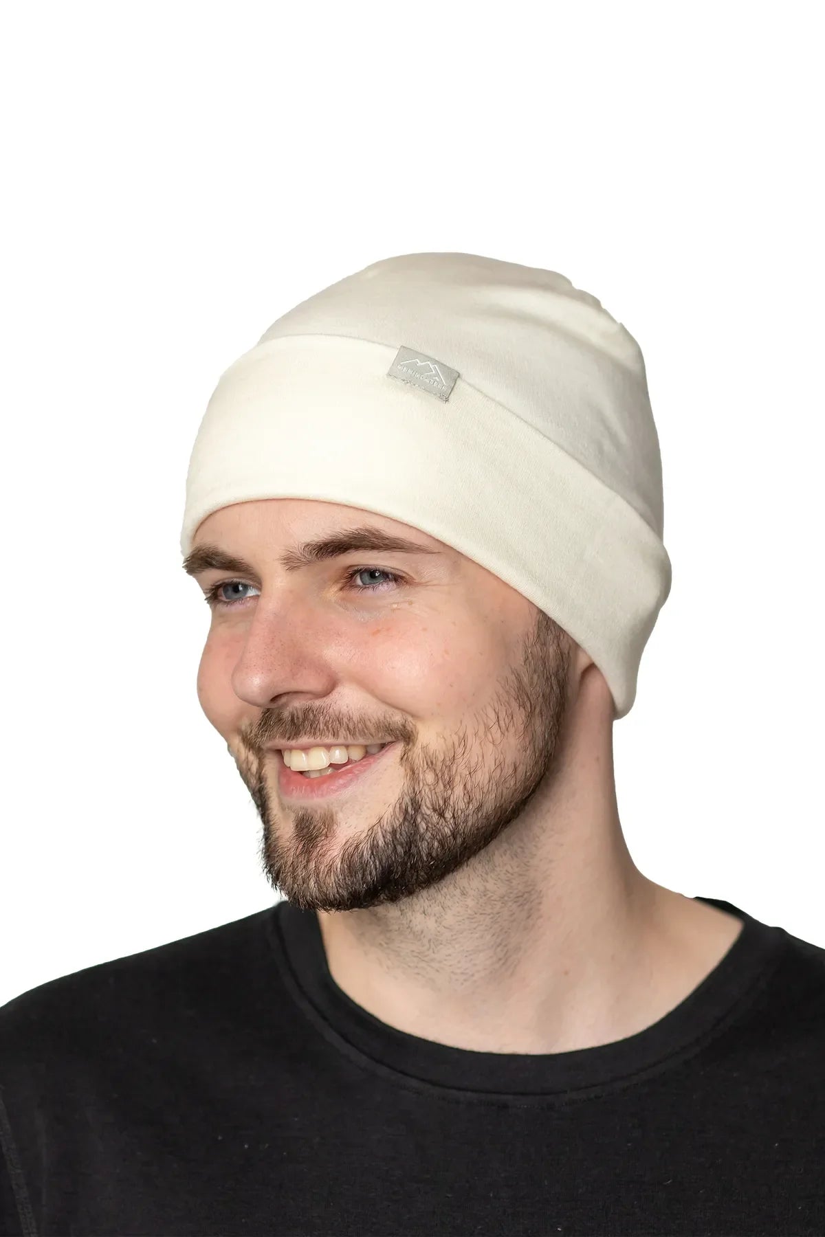 Adult Beanie Natural Merinos