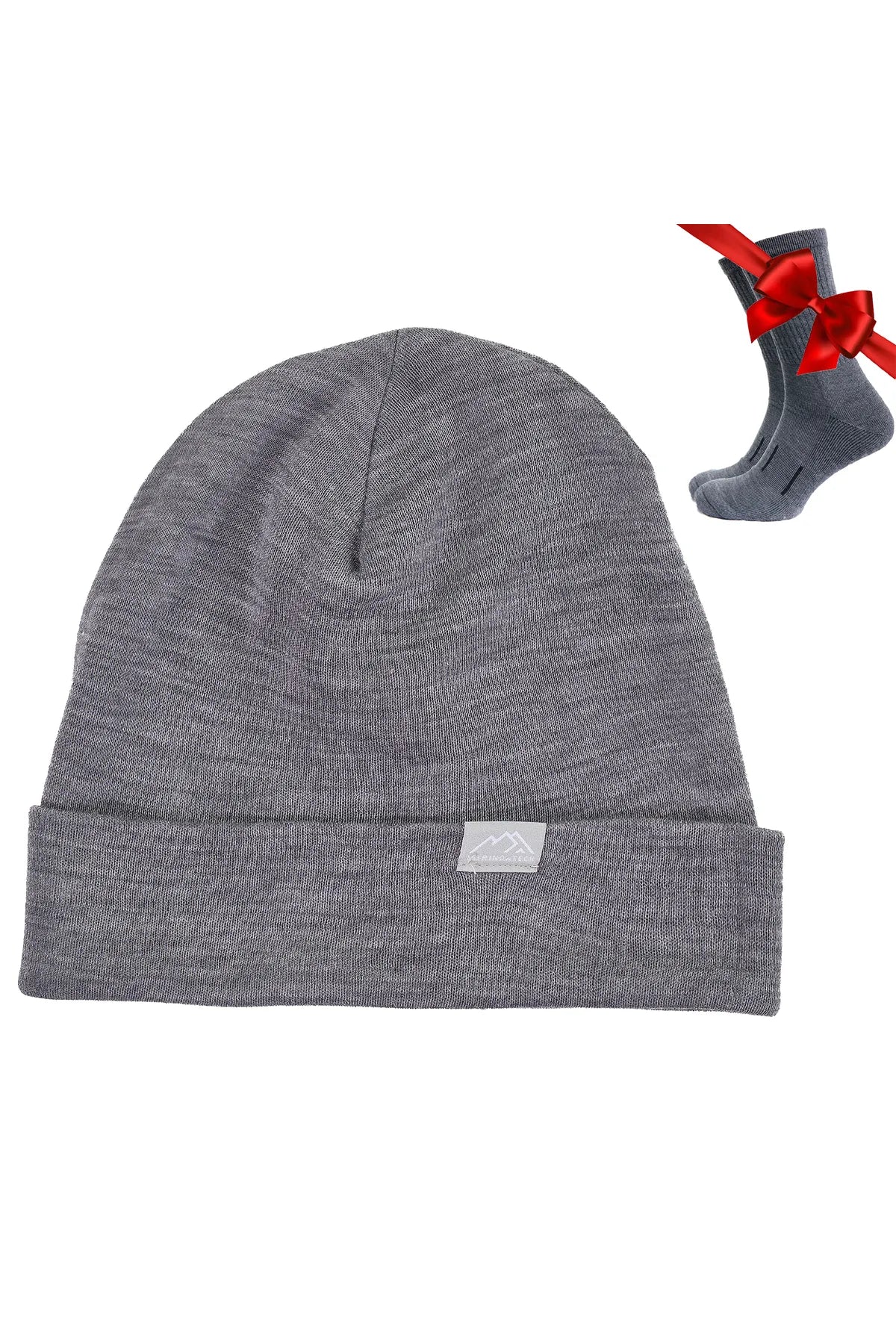 Adult Beanie Grey Melange