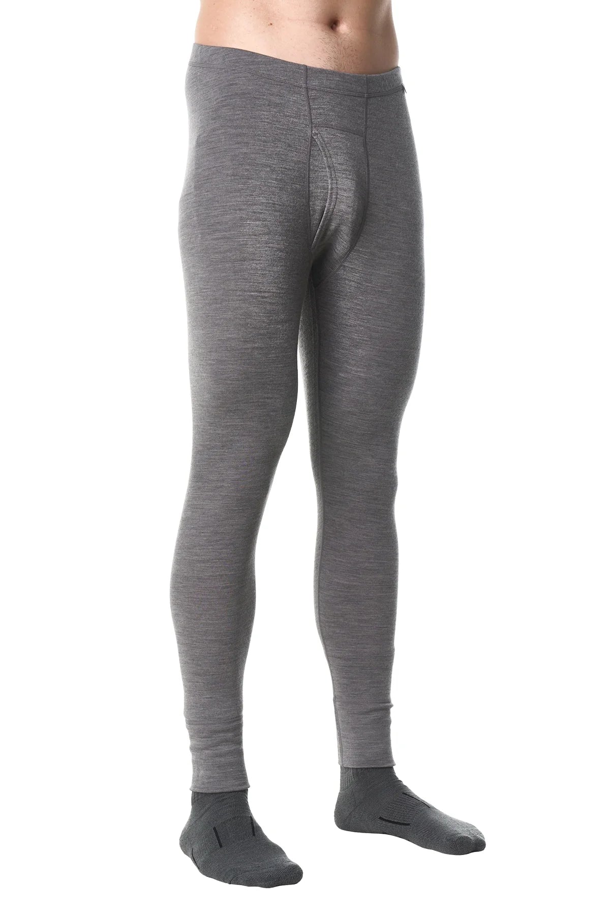 Men's Merino Pants 250 Gray Heather