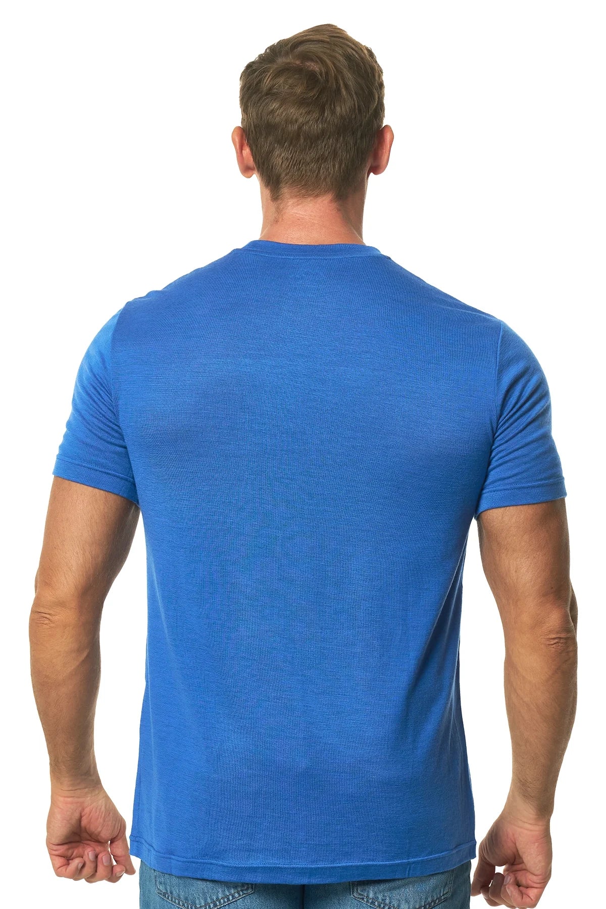 Men's Merino T-shirt 180 Cobalt Blue (+socks)
