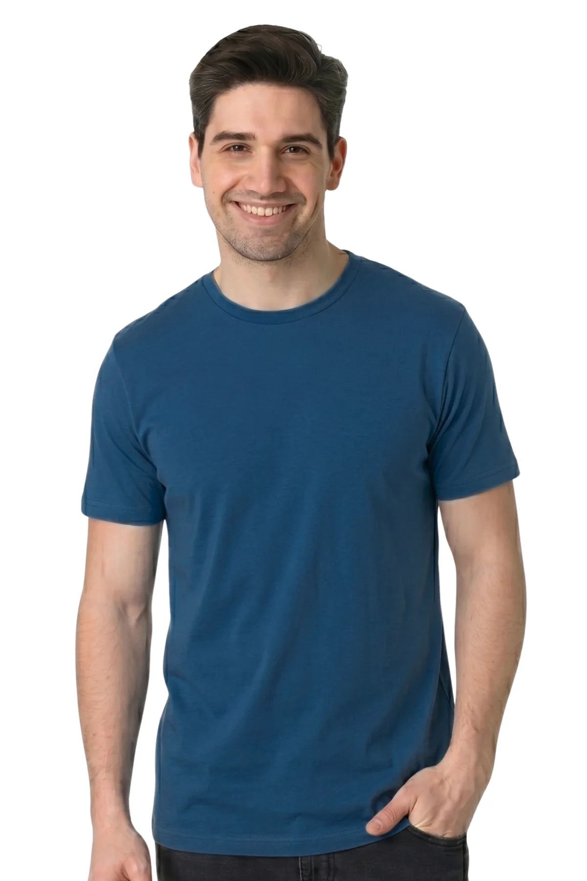 Men's Merino Sport T-shirt Saphire Blue