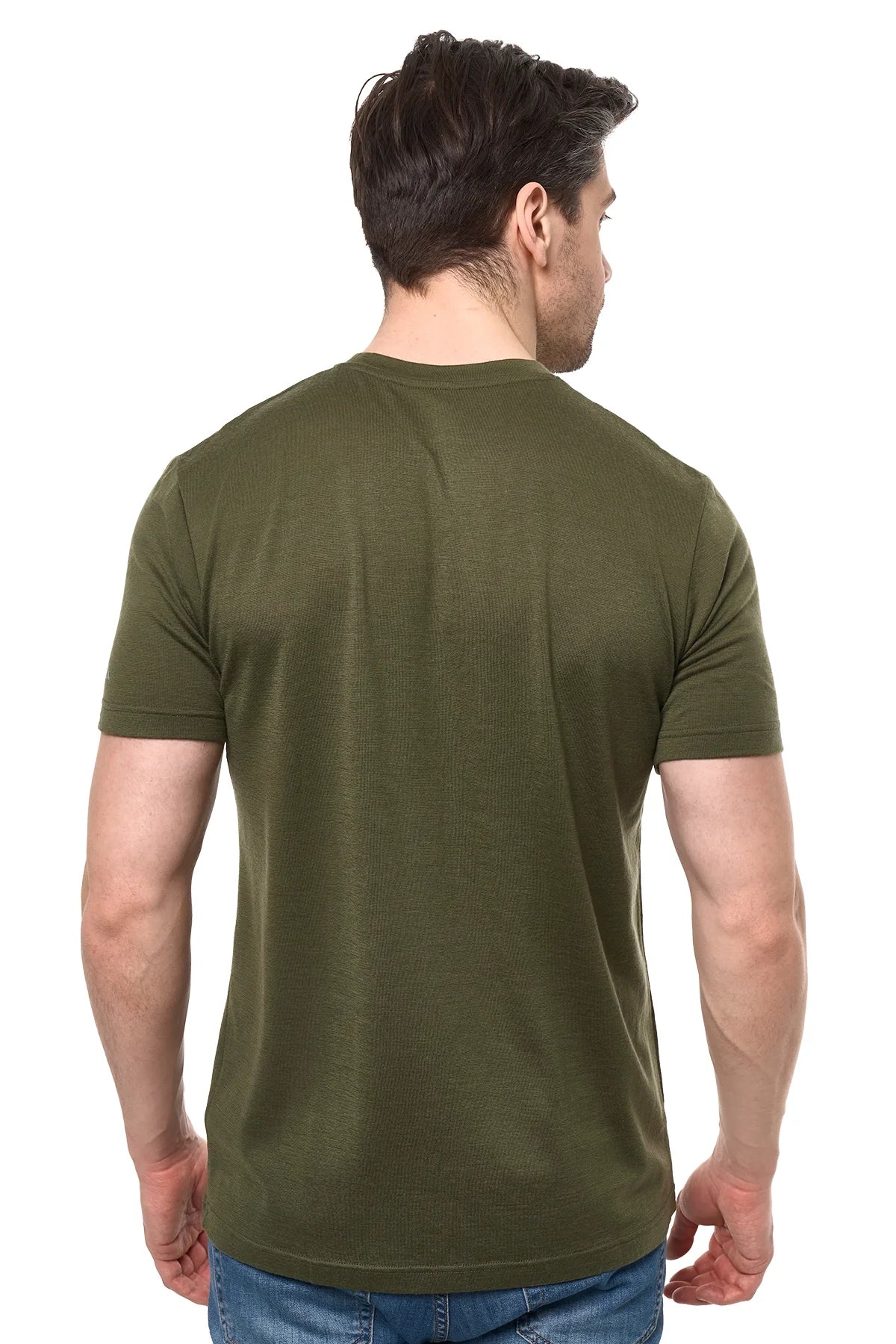 Men's Merino Sport T-shirt Dark Olive