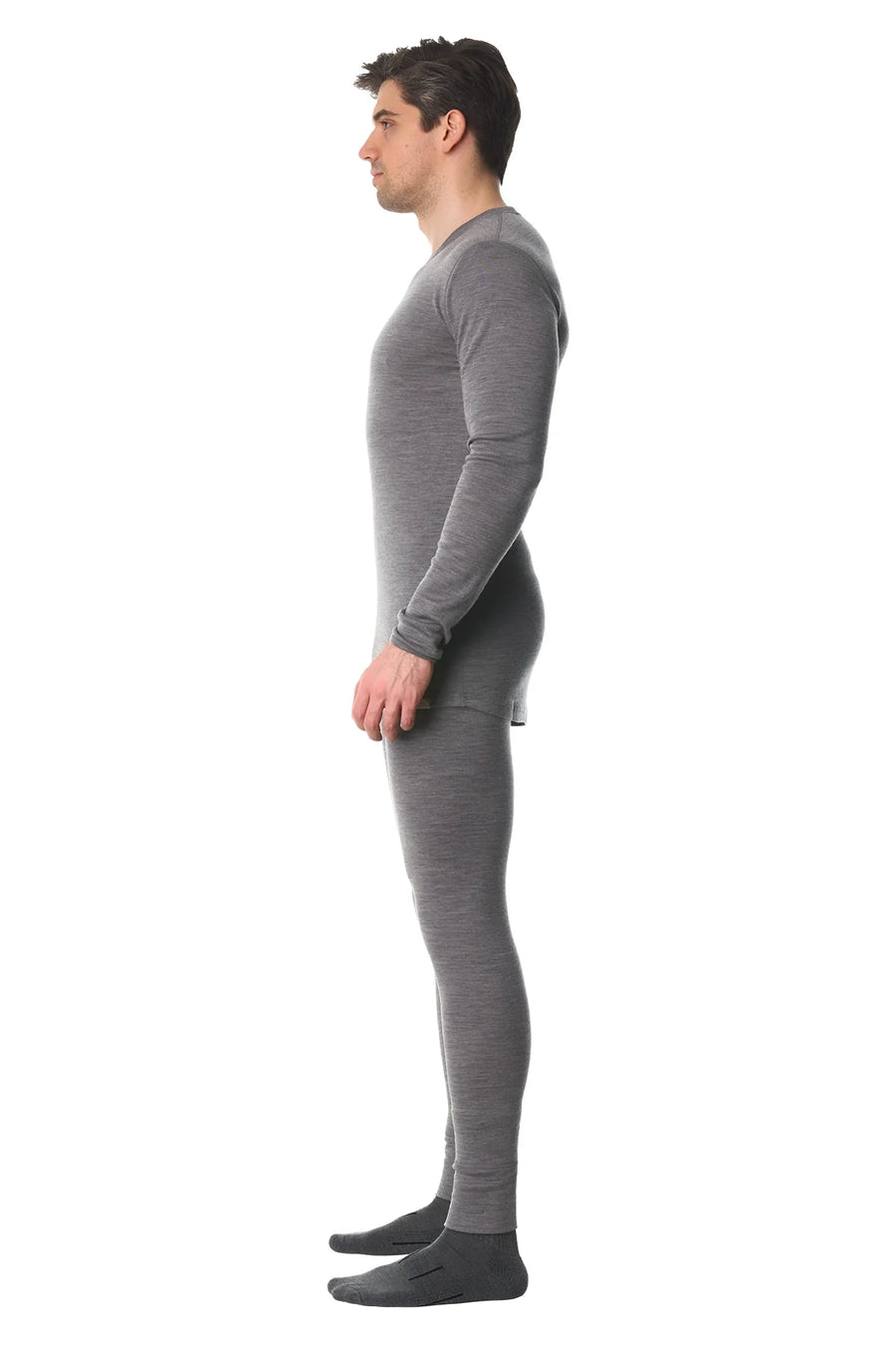 Men's Merino Thermal Set 250 Heather Grey