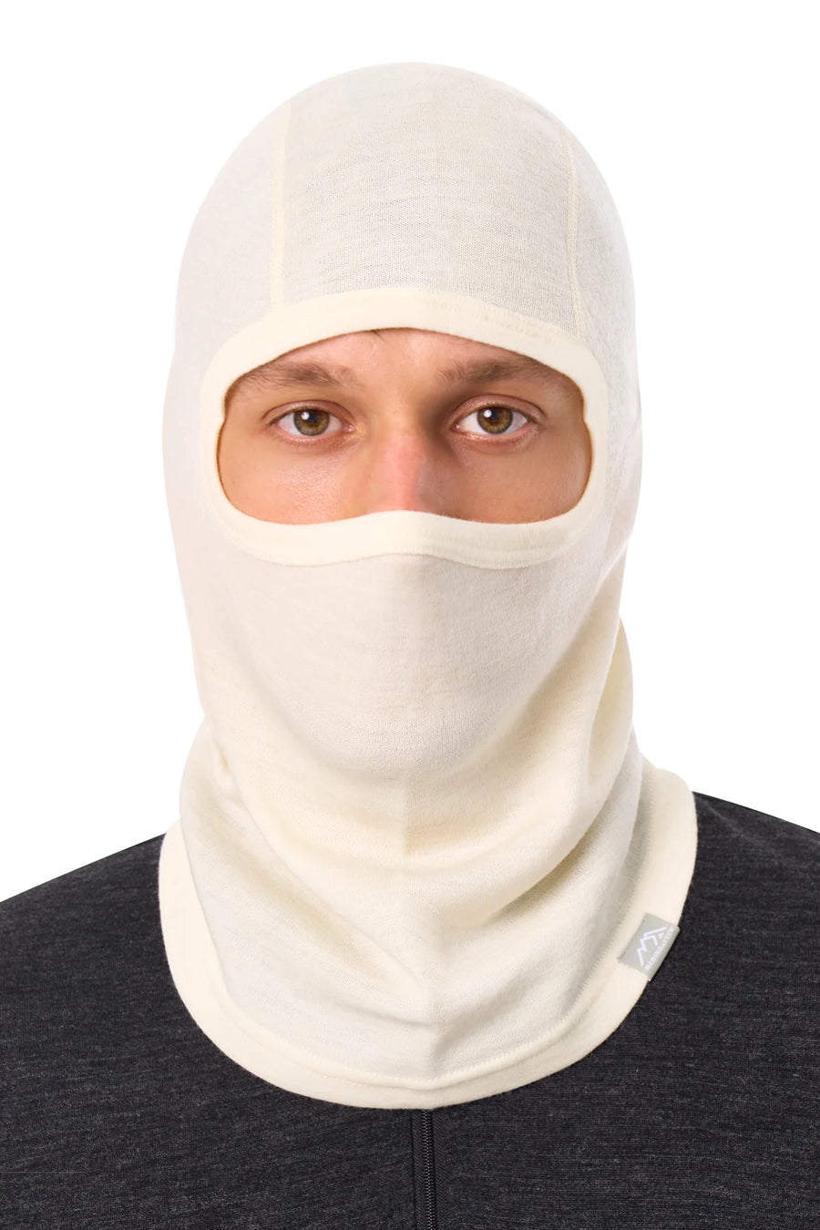 Merino Wool Balaclava Natural White