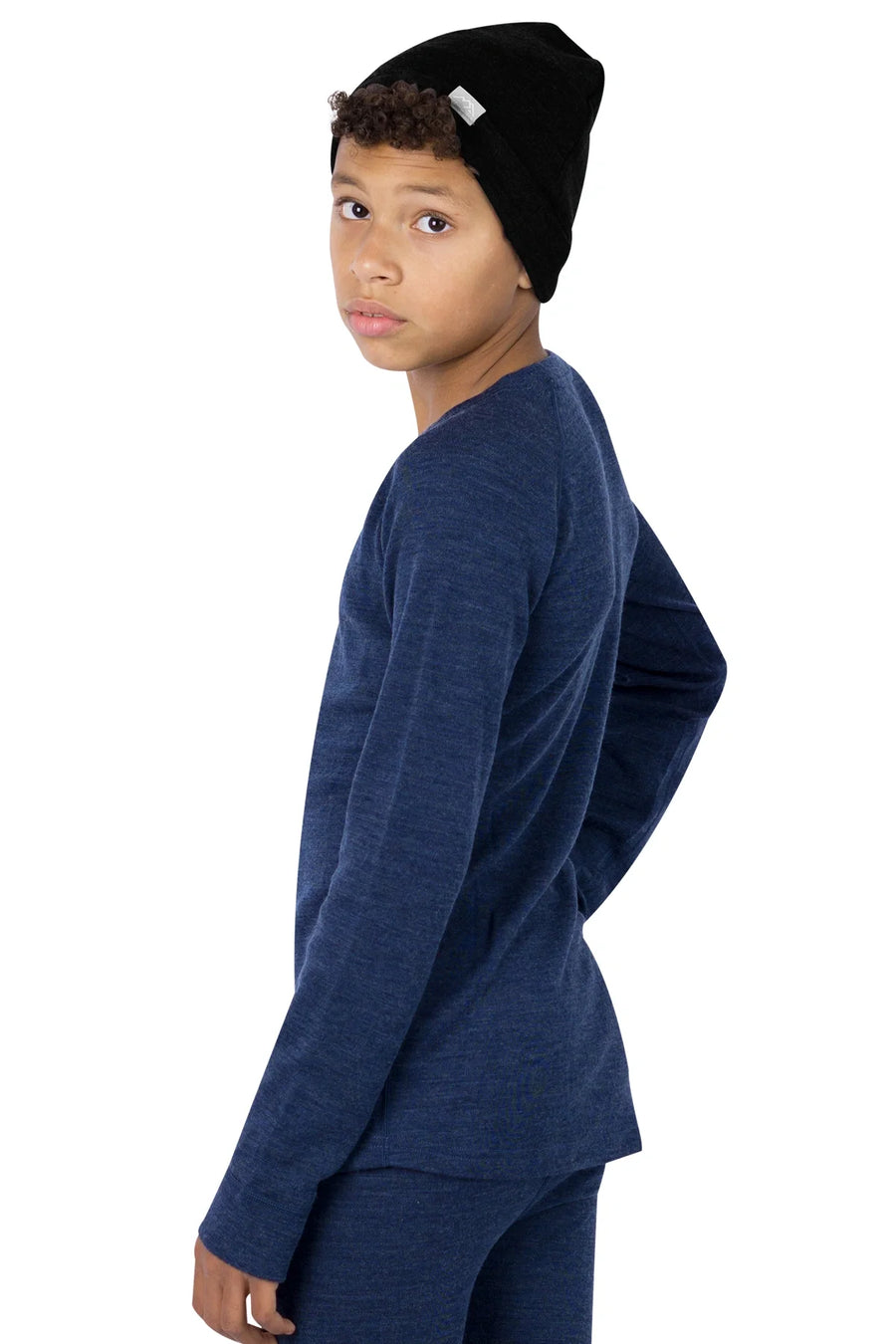Kids' Merino Wool Long Sleeve 250 Navy