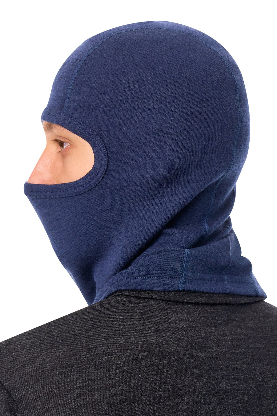 Merino Wool Balaclava Navy