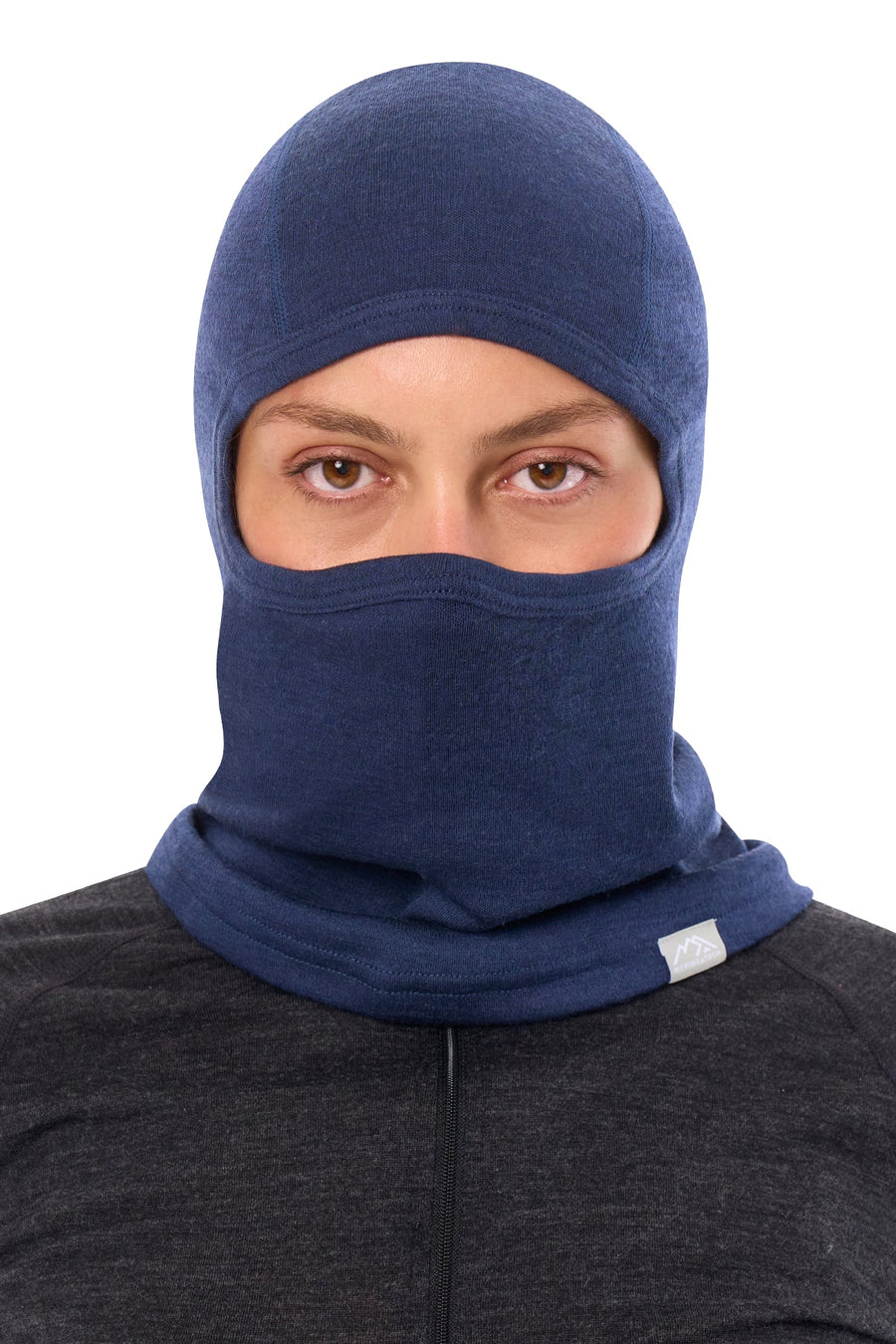 Merino Wool Balaclava Navy