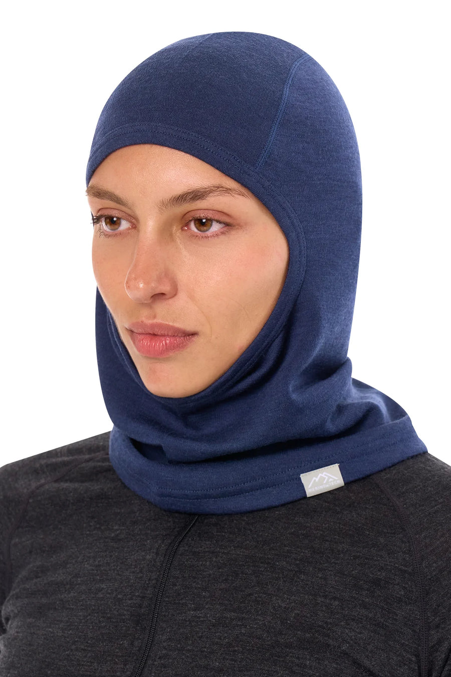 Merino Wool Balaclava Navy