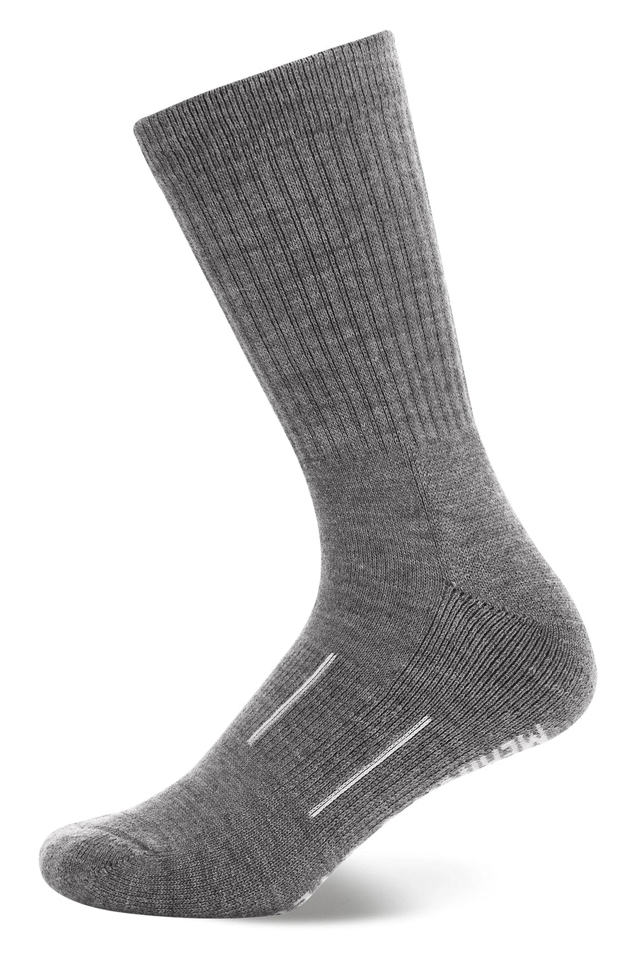 Merino Wool Hiking Socks - (Pack of 3) Pearl Grey