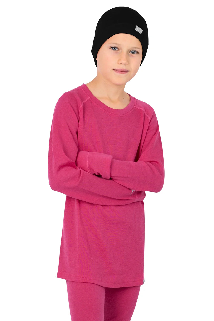 Kids' Merino Wool Long Sleeve 250 Pink