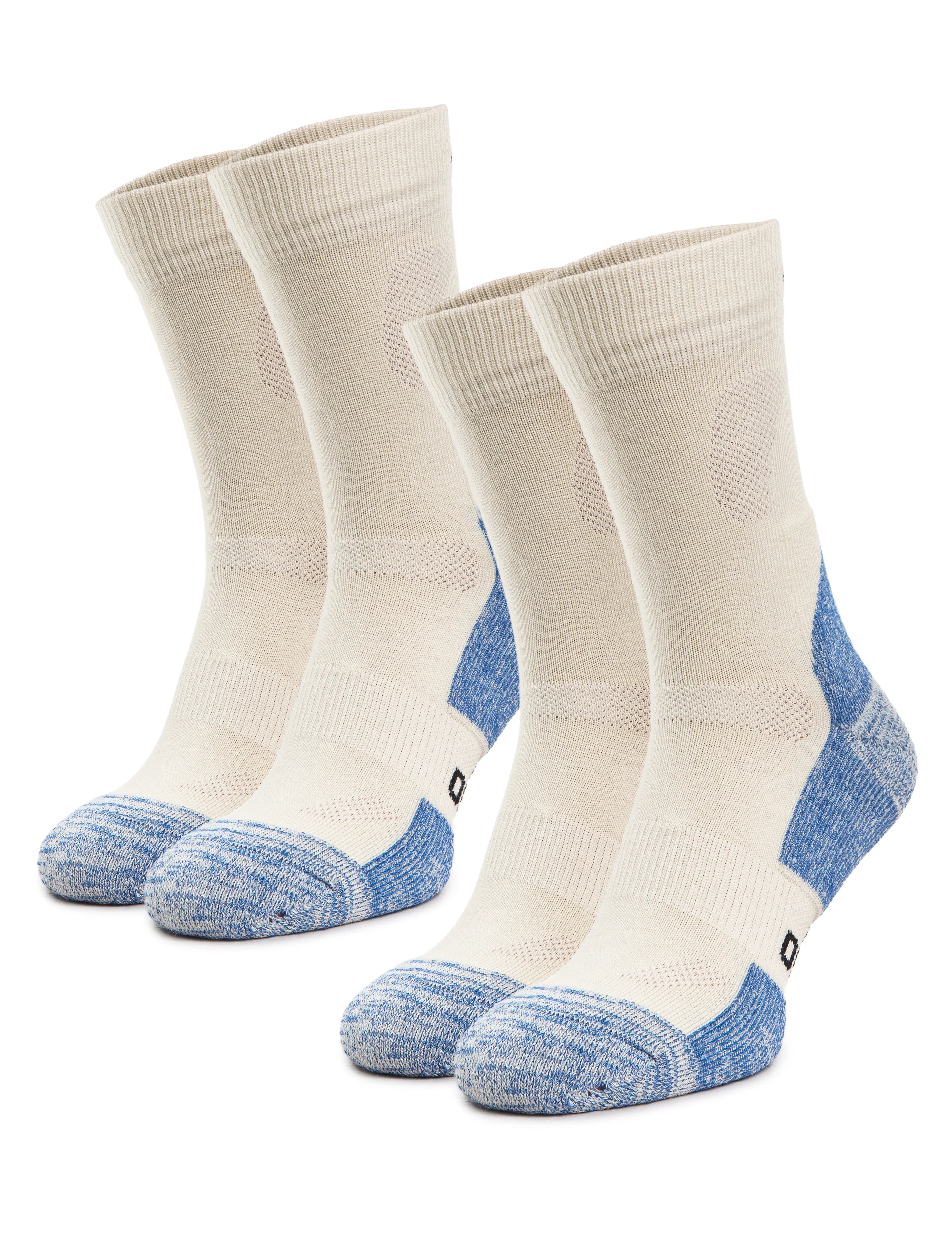 Merino Wool Hiking Socks - (Pack of 2) Alaska