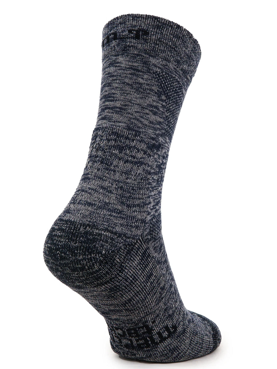 Merino Wool Hiking Socks - (Pack of 2) Dark River