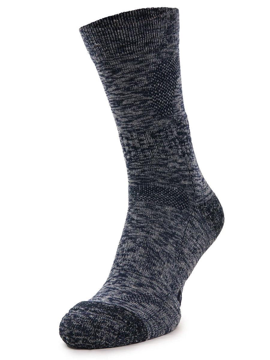 Merino Wool Hiking Socks - (Pack of 2) Dark River