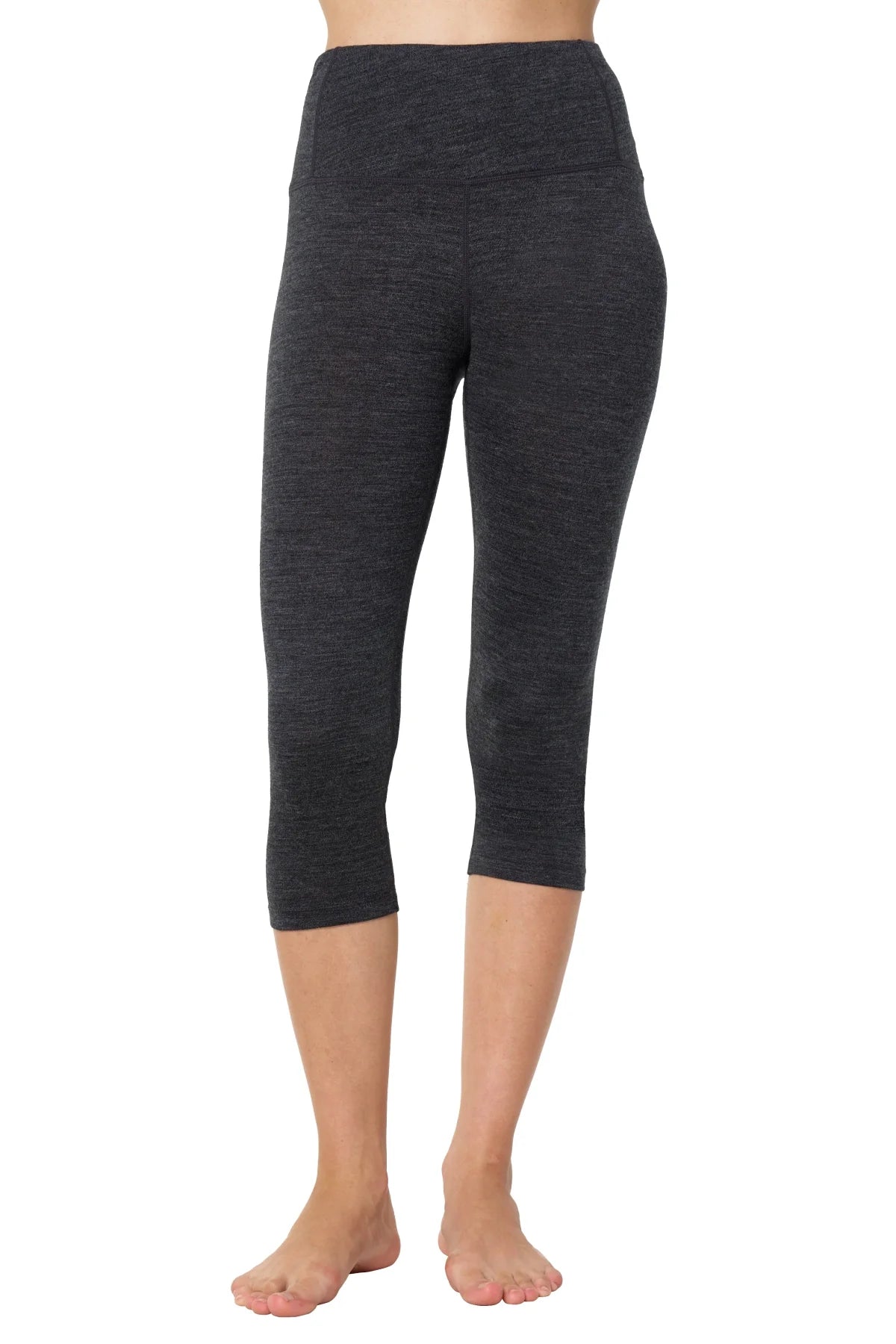 Women's Merino 3/4 Pants 200 Charcoal