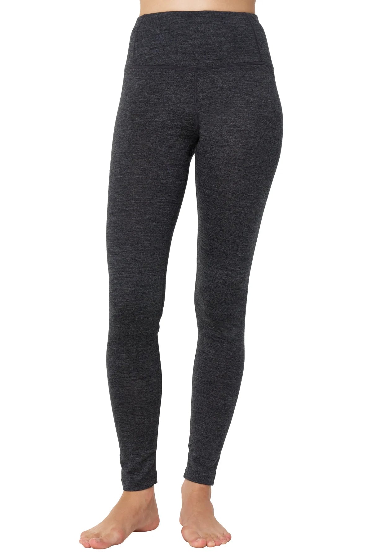 Women's Merino Pants 200 Charcoal