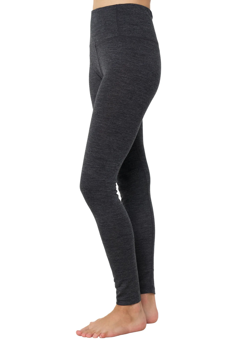 Women's Merino Pants 200 Charcoal