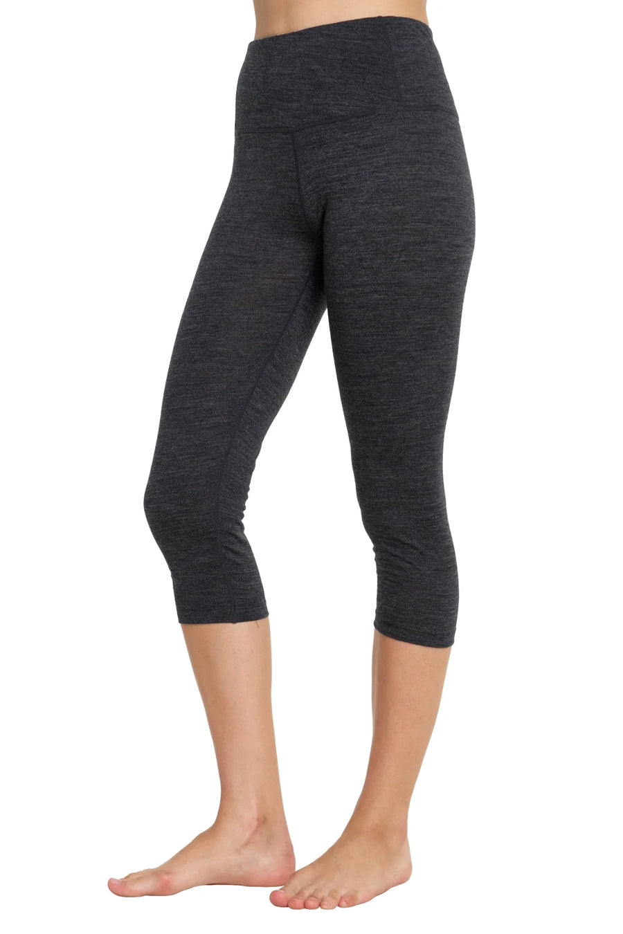 Women's Merino 3/4 Pants 200 Charcoal