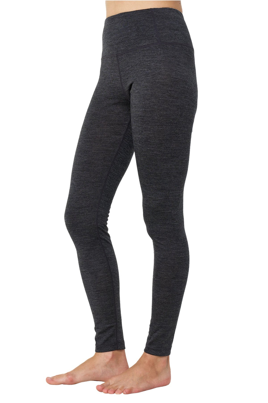 Women's Merino Pants 200 Charcoal