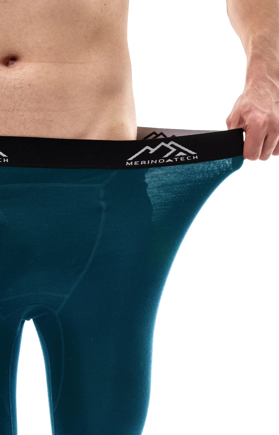 Men's Merino Pants 200 Deep Teal