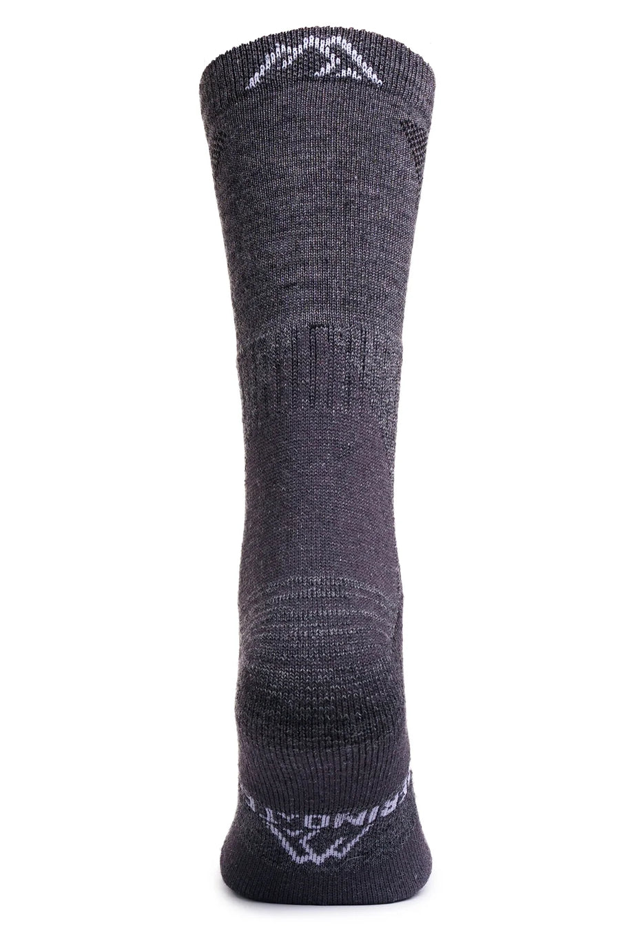 Merino Wool Hiking Socks - (Pack of 6) Charcoal Grey