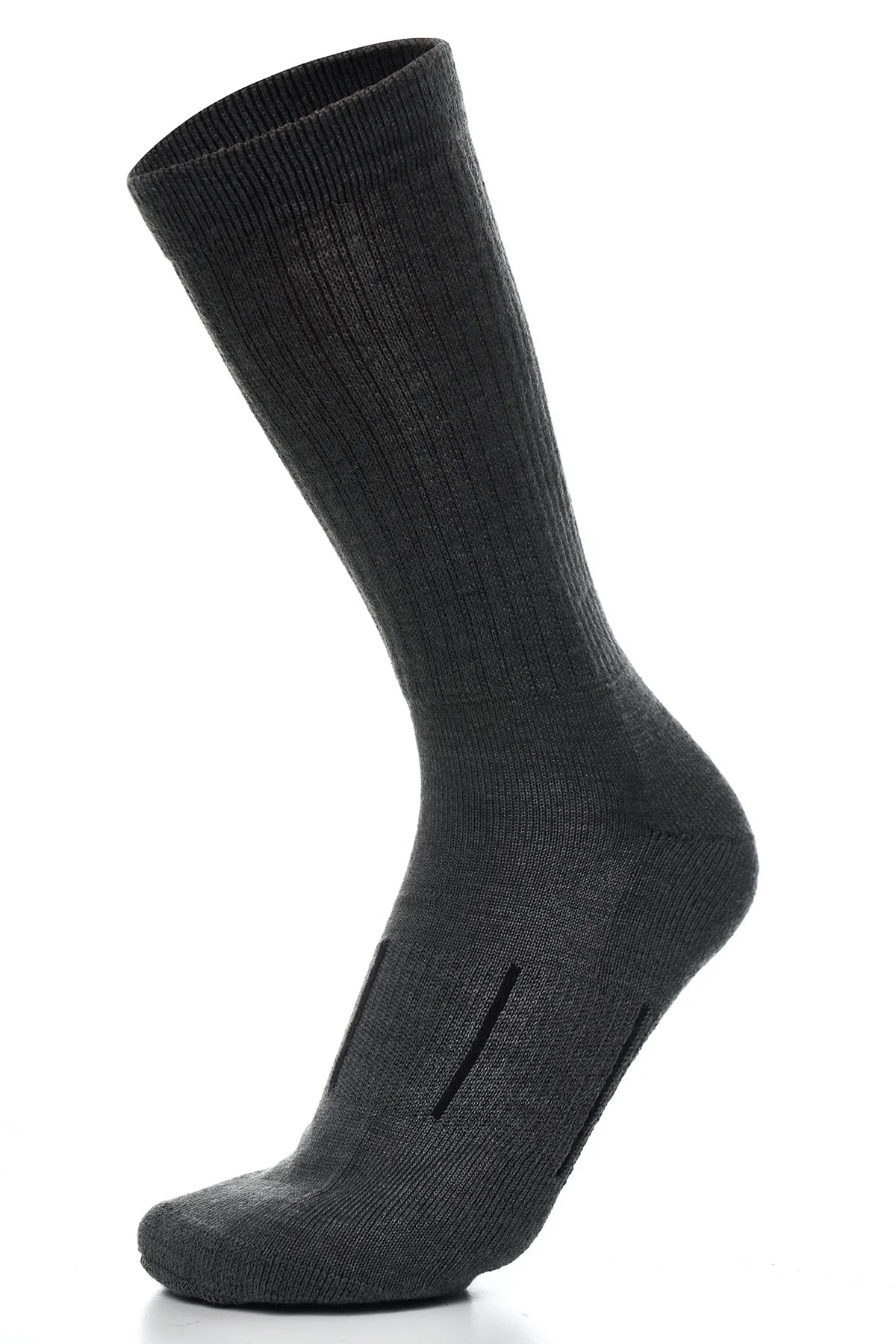 Merino Wool Hiking Socks - (Pack of 3) Steel Grey