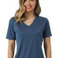 Women's Merino T-shirt 180 Denim | V-Neck (+socks)