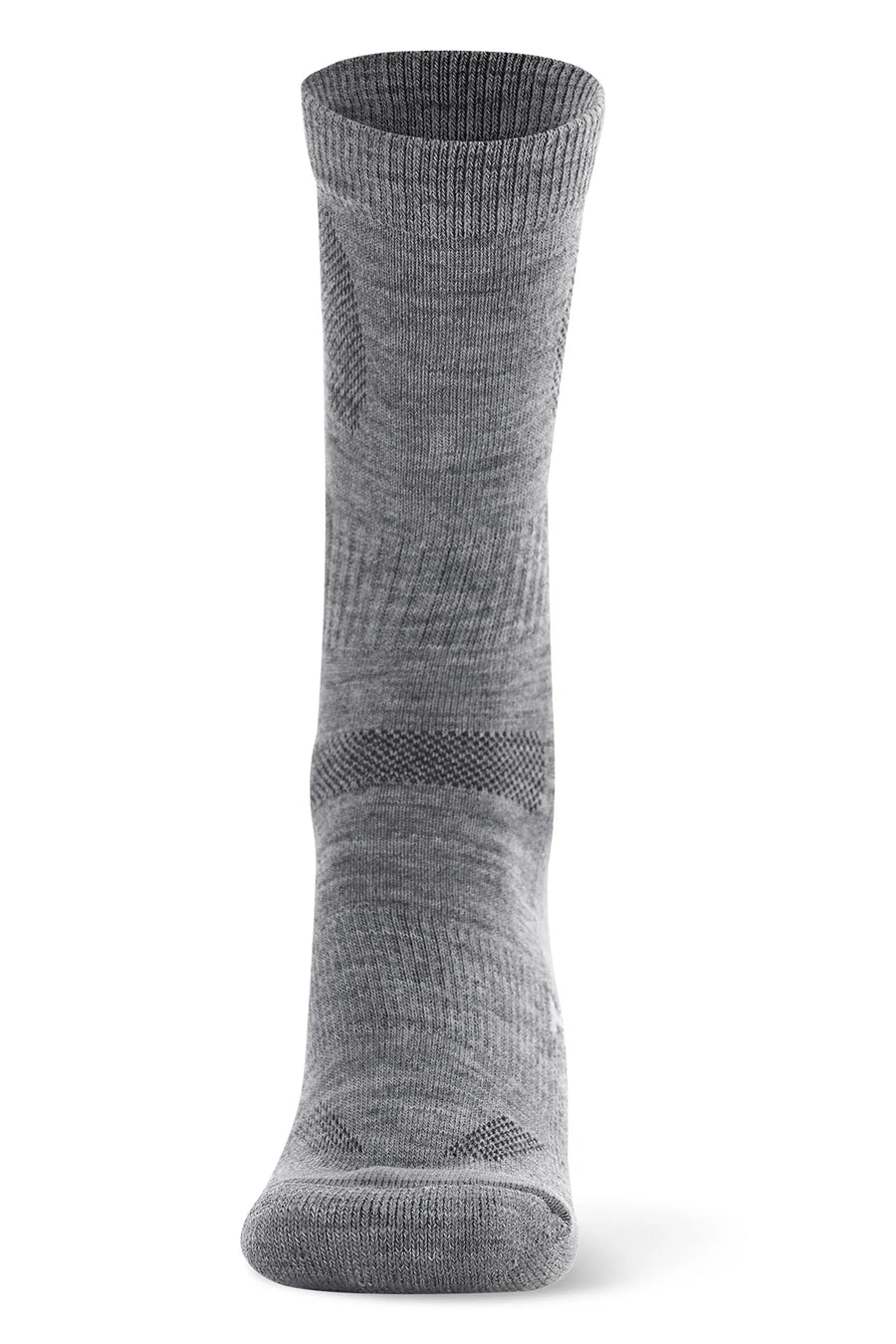 Merino Wool Hiking Socks - (Pack of 3) Silver Grey