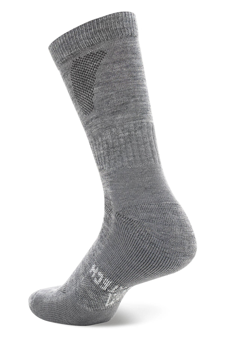 Merino Wool Hiking Socks - Multicolor: Silver Grey, Dark Charcoal, Coal Black