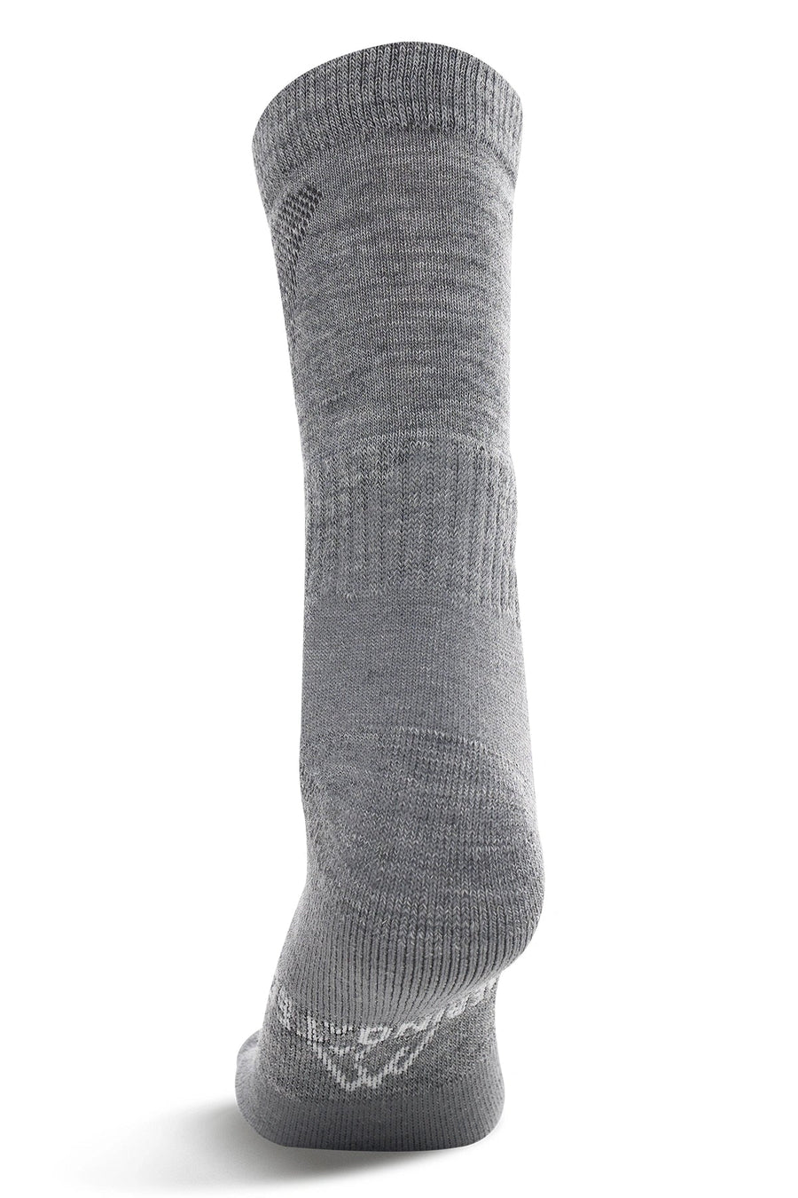 Merino Wool Hiking Socks - (Pack of 3) Silver Grey