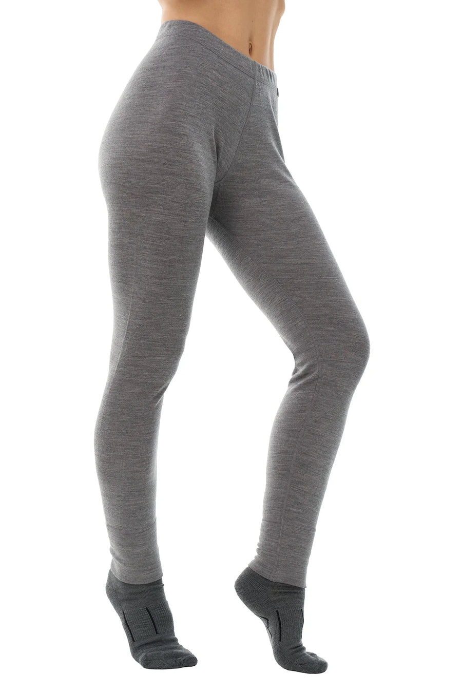 Women's Merino Pants 250 Gray Heather