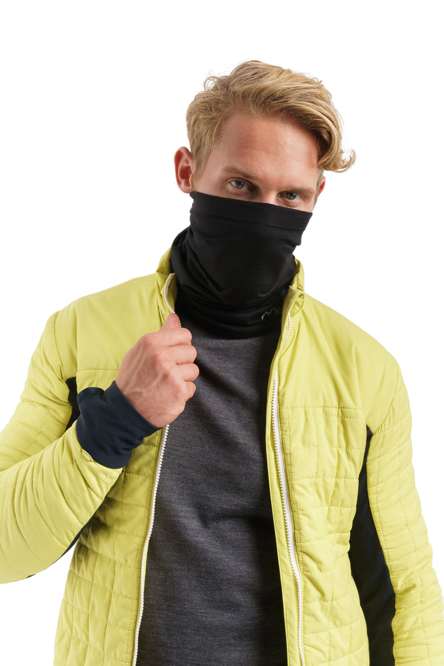 Merino Neck Gaiter 165 Black