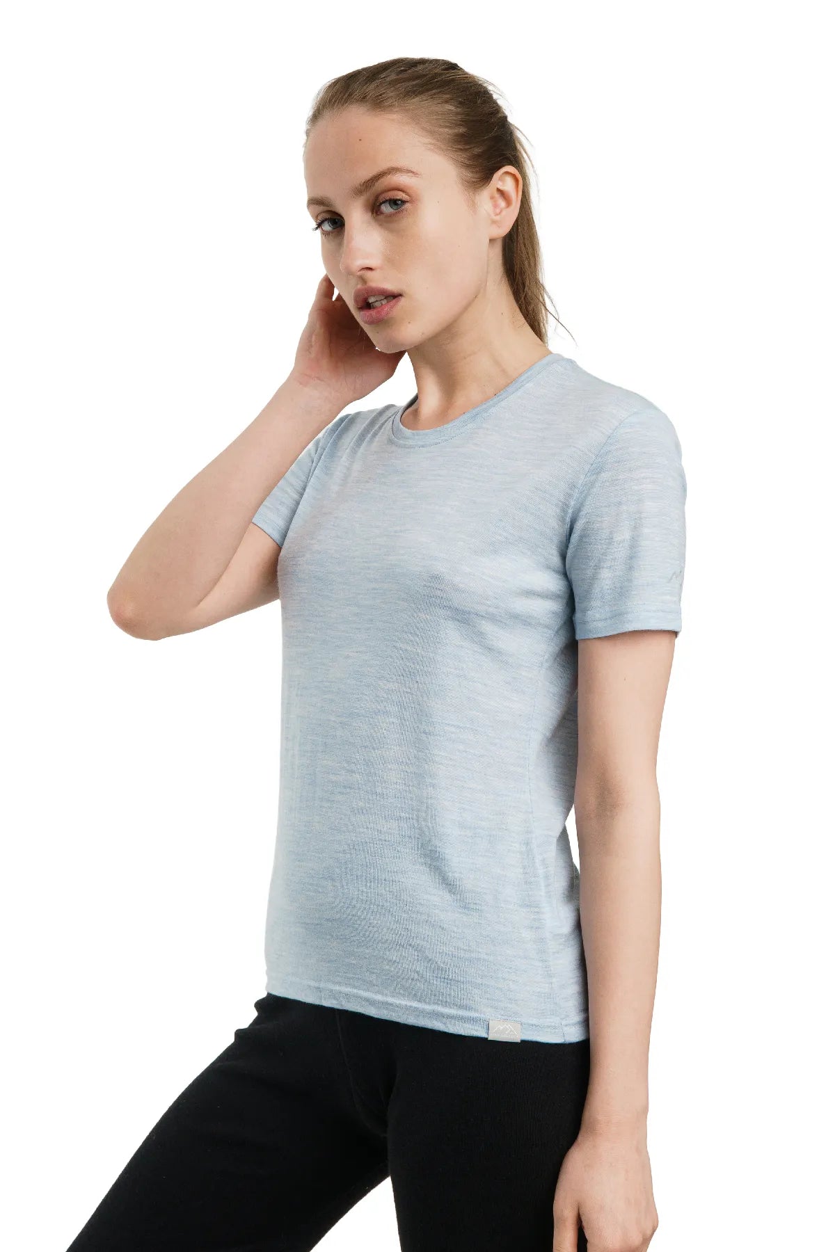 Women's Merino T-shirt 180 Iceberg | Crewneck