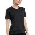 Women's Merino T-shirt 180 Ebony Gray | Crewneck