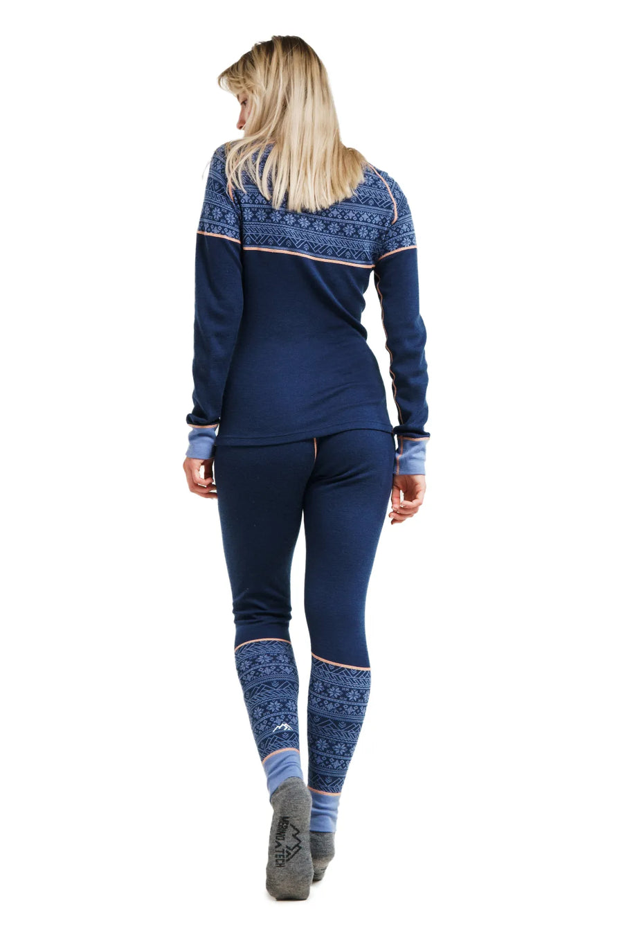 Women's Merino Thermal Set 250 Nordic Tale Berry