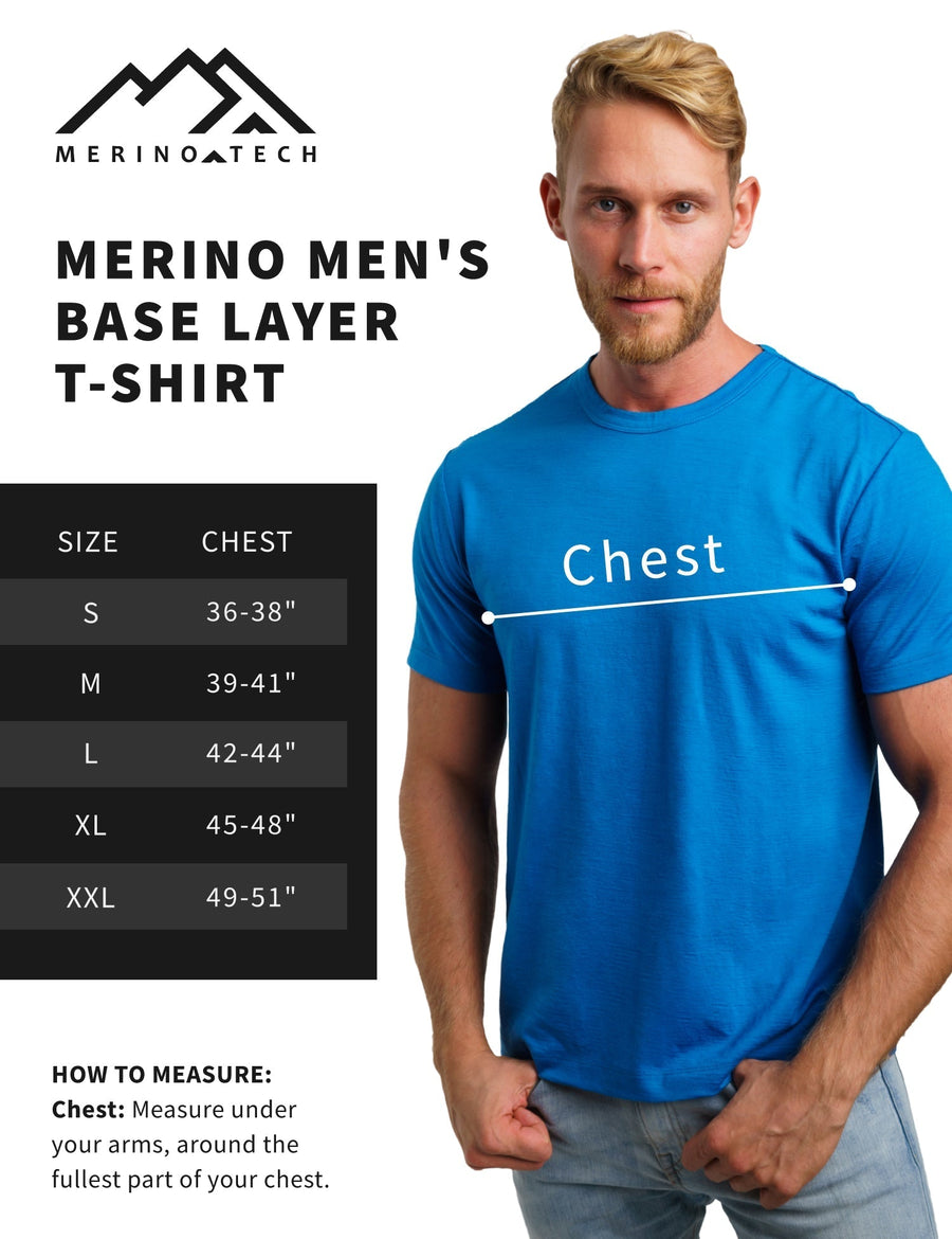 Men's Merino T-shirt 180 Navy