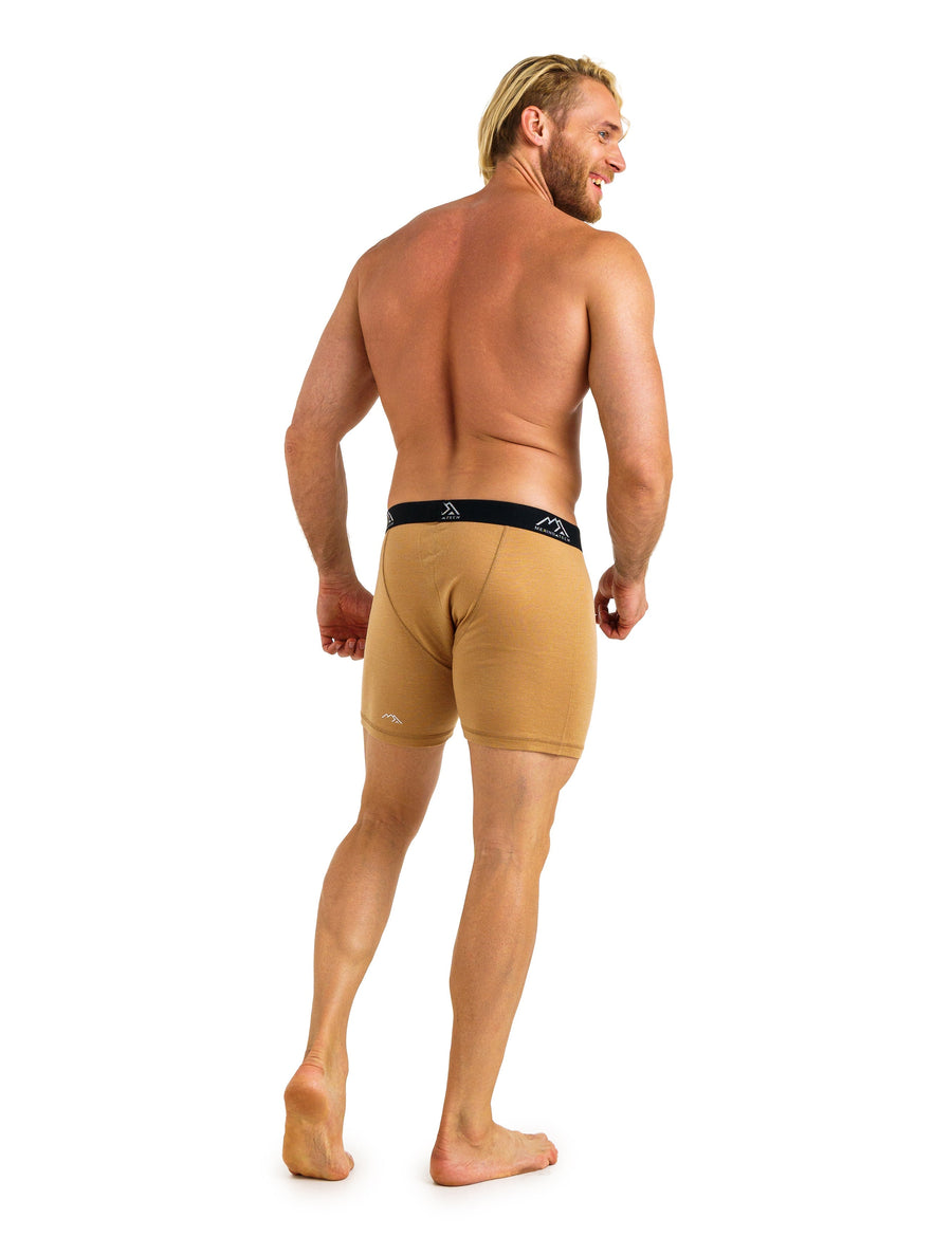 Men's Merino Boxers 190 Brief Camel (1 Pack)