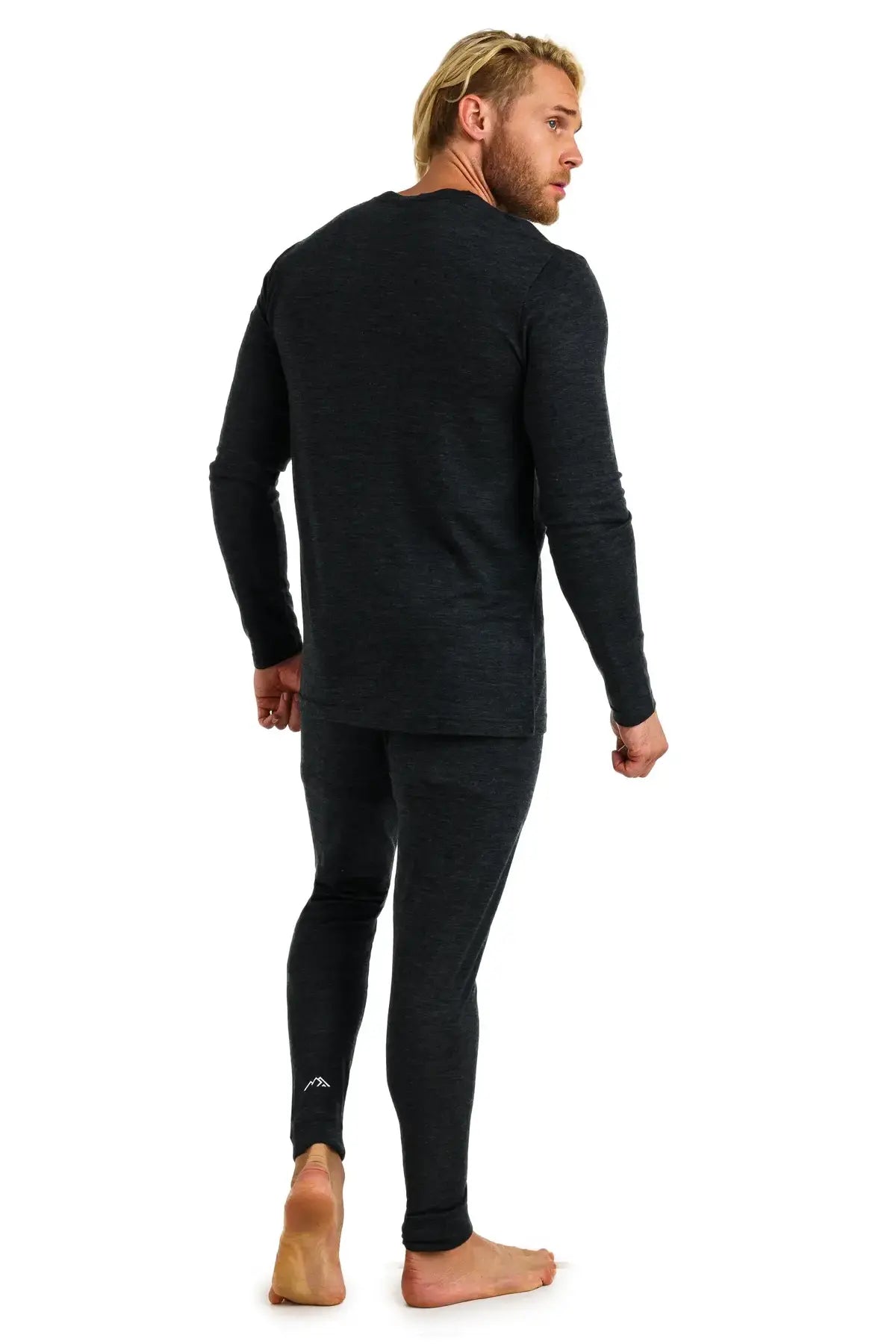 Men's Merino Thermal Set 165 Charcoal Grey