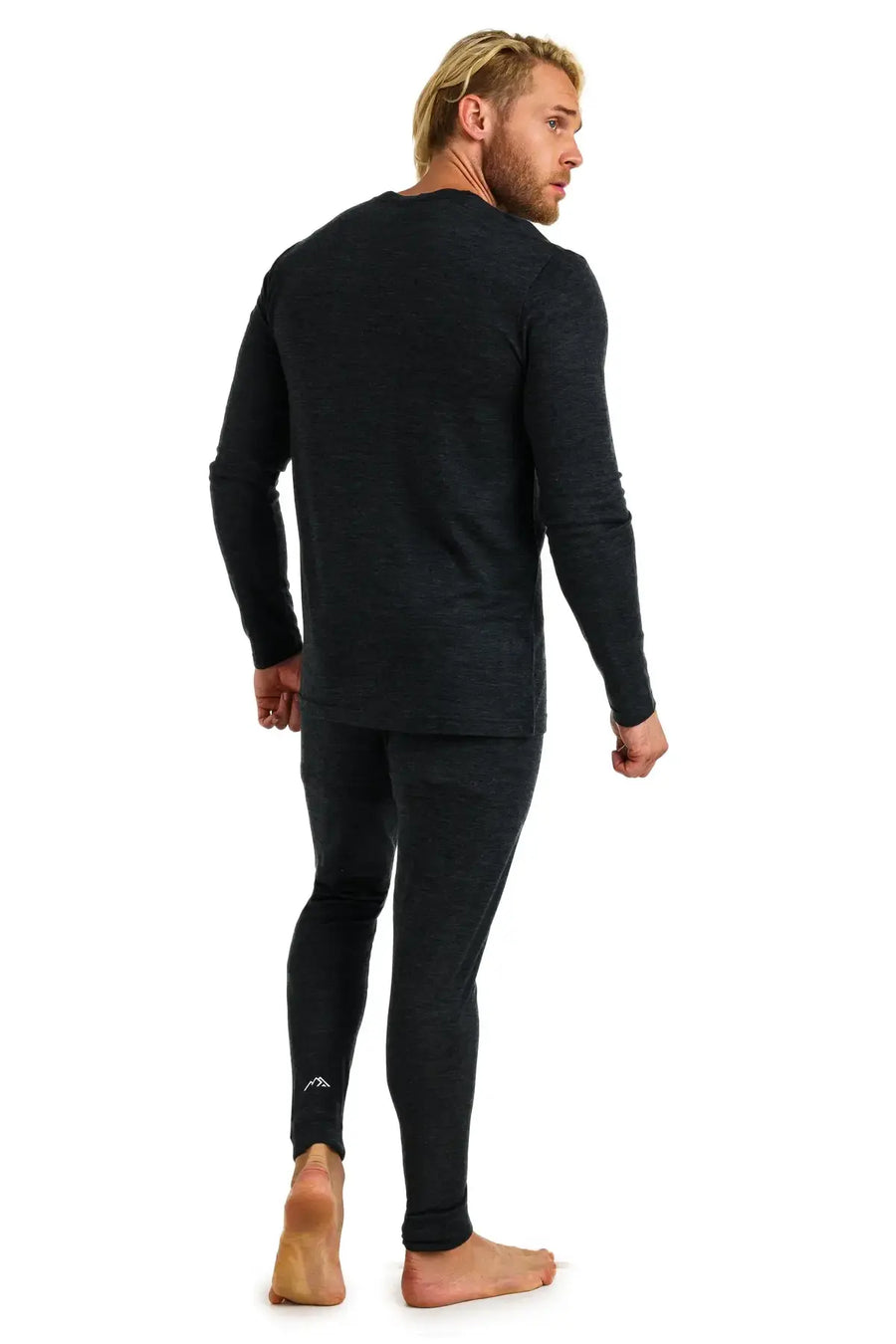 Men's Merino Thermal Set 165 Charcoal Grey