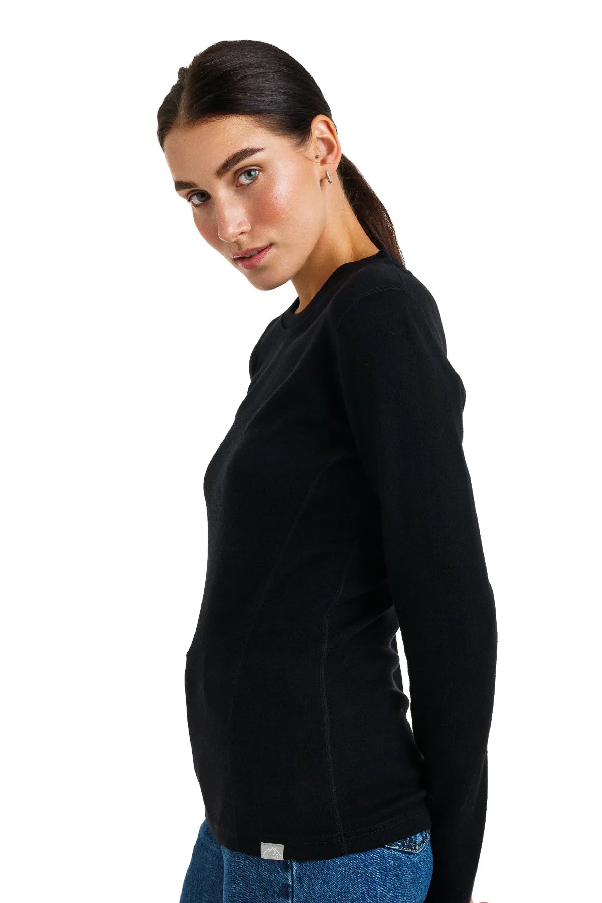 Women's Merino Long Sleeve 320 Black
