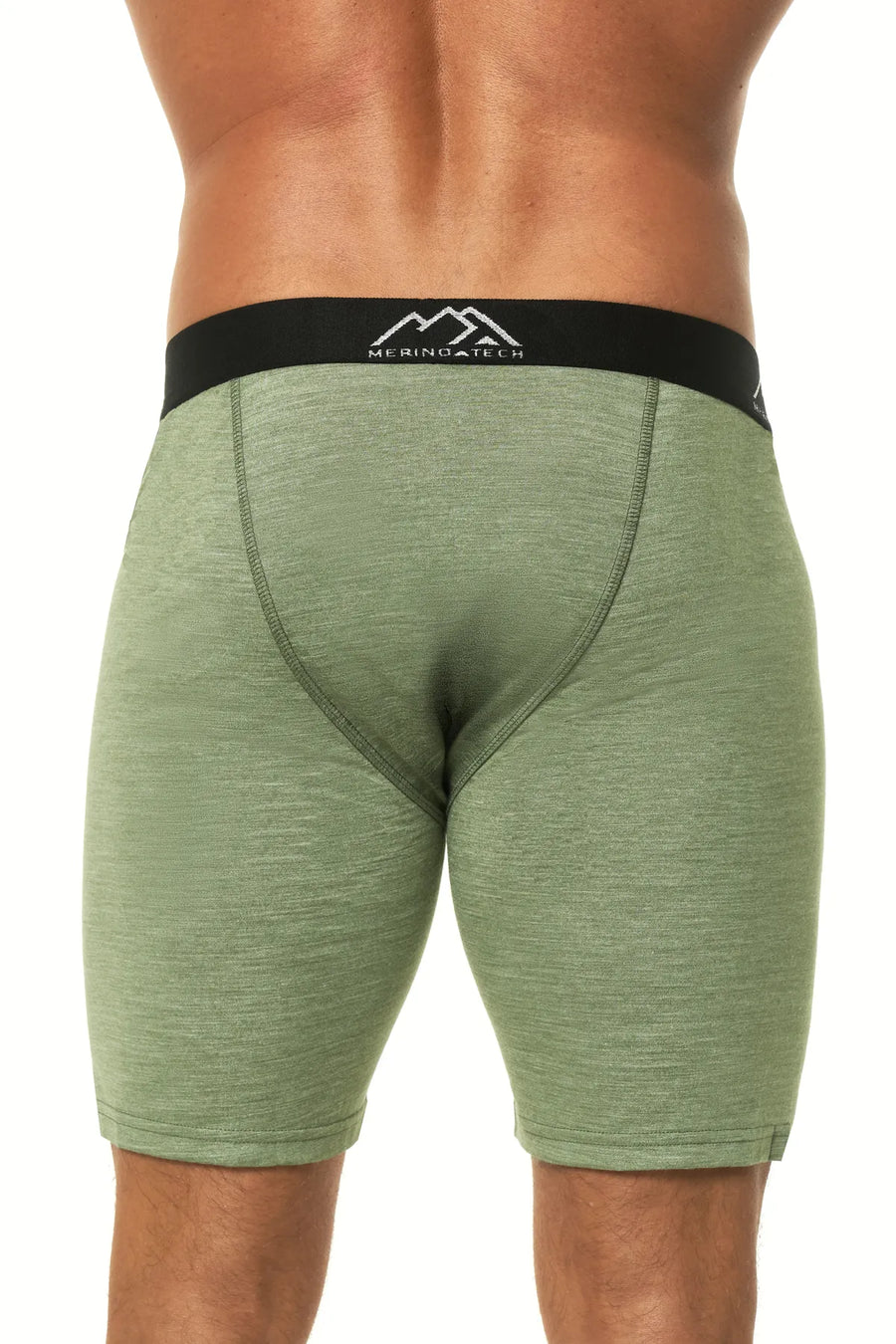 Men's Merino Boxers Heather Green (1 Pack)