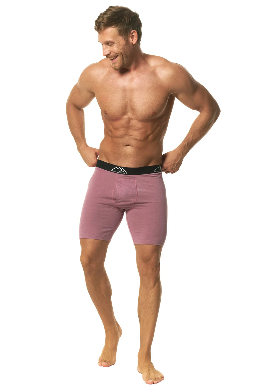 Men's Merino Boxers 170 Dark Mauve (1 Pack)