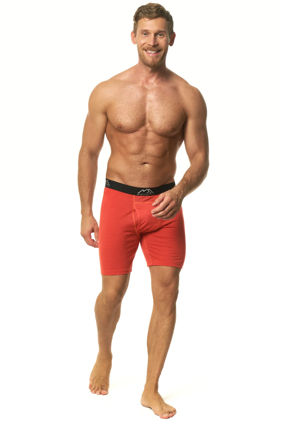 Men's Merino Boxers Red (1 Pack)