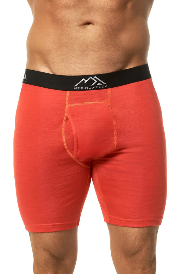 Men's Merino Boxers Red (1 Pack)