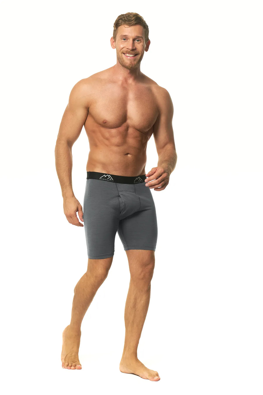 Men's Merino Boxers Dark Grey (1 Pack)