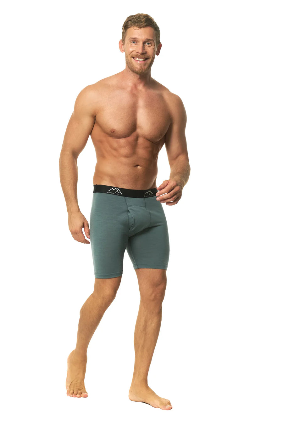 Men's Merino Boxers 170 Smoke Grey (2 Pack)